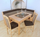 HOME AFFAIRE, Home affaire Eckbankgruppe »Madrid«, (Set, 4 tlg.), Schenkel wechselbar