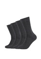 Camano Socken, (Packung, 4 Paar), Atmungsaktiv: 97% Bio-Baumwolle