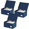 WENKO Aufbewahrungsbox »Air«, (Set, 3 St.), Polypropylen, mit Deckel