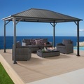 KONIFERA Pavillon »Samos«, BxT: 300x400 cm, ohne Seitenteile
