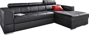 TRENDMANUFAKTUR Ecksofa, wahlweise mit Bettfunktion