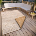 HANSE Home Teppich »Pangli, Wendeteppich«, rechteckig, In und Outdoor, Flachgewebe, wendbar, wetterfest, pflegeleicht, robust
