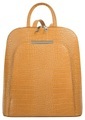 Cluty Cityrucksack, echt Leder, Made in Italy