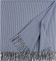 Plaid 'Crafts' biederlack Jeansblau