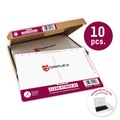 Displex, Displex Displayschutzfolie »PRO CUT Schutzfolie Clear Hybrid UV 7, 10 Stück«, Schutzfolie, Displayschutz, Gehäuseschutz