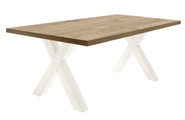 Mäusbacher Esstisch »Mister«, mit Auszug (160-210 cm), Gestell in X-Form