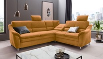 Places of Style Ecksofa »Cardoso«, Federkern, wahlweise mit Bett, Schubkasten, teilweise Relaxfunktion