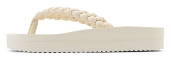 Flip Flop Zehentrenner, mit geflochtenem Band