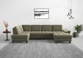 sit&more Wohnlandschaft, wahlweise mit Bettfunktion, Bettkasten, Sitztiefenverstellung