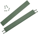 andiamo, Andiamo Klickfliesen-Kantenleiste »Terra Sol«, (Set, 2 St.), grün