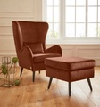 Guido Maria Kretschmer Home&Living Sessel »Sallito«, incl. Hocker, die kleinere Version von 