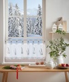 my home Scheibengardine »WICHTEL«, mit Schlaufenaufhängung, für die Küche