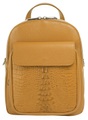Cluty Cityrucksack, echt Leder, Made in Italy