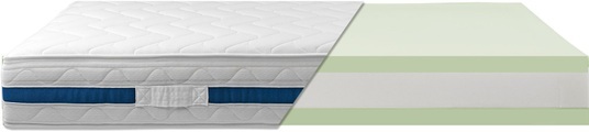 Taschenfederkernmatratze »1000 Pur«, Breckle, 25 cm hoch