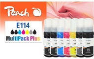 Peach Spar Pack Plus Tintenpatronen, kompatibel zu Epson No. 114