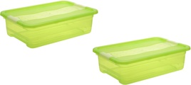 keeeper Aufbewahrungsbox »cornelia«, (Set, 2 St.), mit Deckel, 28 Liter