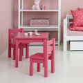 Hoppekids Kindersitzgruppe »MADS Kindersitzgruppe«, (Set, 2 tlg., 1 Tisch, 1 Stuhl), in vielen Farben, mit einem Stuhl