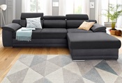 RAUM.ID Ecksofa, wahlweise mit Bettfunktion