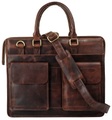 Cluty Aktentasche, (1 tlg.), echt Leder