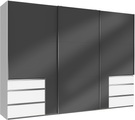 Fresh To Go Schwebetürenschrank »Level«, mit Glastüren