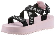 Tommy Jeans Riemchensandale »FLTFRM EVA TOMMY JEANS SNDL«, im Trekkinglook