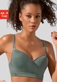 LASCANA ACTIVE Sport-Push-up-BH, mit eingearbeiteten Kissen, Basic Dessous