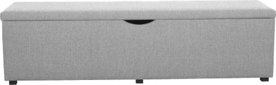 Places of Style Hockerbank »Standard«, mit Stauraum, Breite 120 cm oder 160 cm, auch als Garderobenbank oder Bettbank geeignet