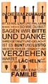 Artland Garderobenpaneel »In diesem Zuhause - braun«