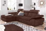 exxpo - sofa fashion Ecksofa, wahlweise mit Bettfunktion und Bettkasten