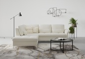 INOSIGN Ecksofa »Palm Beach«, Federkern, mit Sitztiefenverstellung, wahlweise mit Bettfunktion, Bettkasten und Armteilverstellung