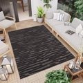 Carpet City Teppich »SANTORINI 58394«, rechteckig, 5 mm Höhe, 3D-Design: Flor erzeugt ein Hoch-Tief-Effekt, In- und Outdoor geeignet