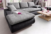 TRENDMANUFAKTUR Ecksofa, wahlweise XL oder XXL