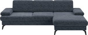 sit&more Ecksofa »Morris L-Form inkl. Sitztiefenverstellung«, wahlweise mit Bettfunktion, Bettkasten und Armteilverstellung