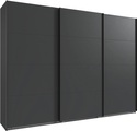 Wimex Kleiderschrank »Mugano, Made in Germany, Lieferung bis in Deine Etage und Stellort«, (wähle Deine Ausstattung: Basic oder Premium!), 3 Schwebetüren, grosse Grössen, mit oder ohne Spiegel, Metallgriffe
