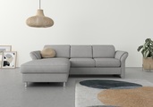 sit&more Ecksofa, wahlweise mit Bettfunktion, Bettkasten und Kopf- und Armteilverstellung