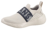 TOMMY JEANS, Tommy Jeans Slip-On Sneaker »TJW FLEXI LOGOTAPE«, mit auffälligem Logo
