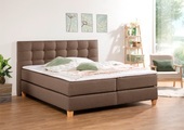 Home affaire Boxspringbett »Moulay«, inkl. Topper, in 3 Härtegraden, TFK auch in Härtegrad 4