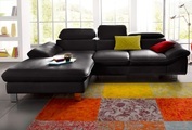 COTTA Ecksofa, Kopf bzw. Rückenverstellung, wahlweise mit Bettfunktion und Bettkasten