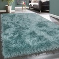 Hochflor-Teppich, »Glamour 300«, Paco Home, rechteckig, Höhe 70 mm, maschinell gewebt