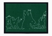 Fussmatte, Grimmliis, »Märchen 3«, Höhe 2 mm, rutschhemmend beschichtet