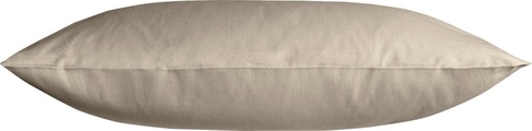 Kneer, Kneer Kissenbezug »Edel-Satin Uni«, (1 St.), aus mercerisierter Baumwolle