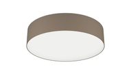 XXXLutz, XXXLutz LED-DECKENLEUCHTE 35 W 57/15 cm , 900441* Romaro-Z , Weiss, Taupe , Metall, Kunststoff, Textil , 15 cm , matt,matt,Textilgeflecht , 003348229601