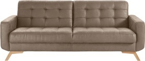 exxpo - sofa fashion 3-Sitzer, mit Bettfunktion und Bettkasten