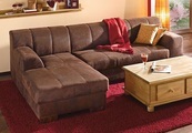 Home affaire Ecksofa »Falk«, mit Federkern und wahlweise mit Bettfunktion