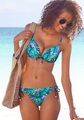 Vivance Push-Up-Bikini, mit Animaldruck und Zierperlen