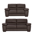 CALIA ITALIA Polstergarnitur »Gaia«, (Set, 2 tlg.), Ledersofa Garnitur bestehend aus 2-Sitzer und 3-Sitzer