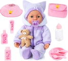 Bayer Design Babypuppe mit Funktion inkl. Zubehör, »Piccolina Magic Eyes«