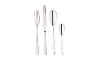 Besteck-Set, Sambonet, »Leaf, Silberfarben« (24tlg.)