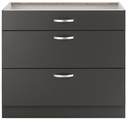 wiho Küchen Unterschrank »Flexi«, Breite 90 cm