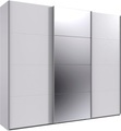 Wimex Kleiderschrank »Mugano, Made in Germany, Lieferung bis in Deine Etage und Stellort«, (wähle Deine Ausstattung: Basic oder Premium!), 3 Schwebetüren, grosse Grössen, mit oder ohne Spiegel, Metallgriffe
